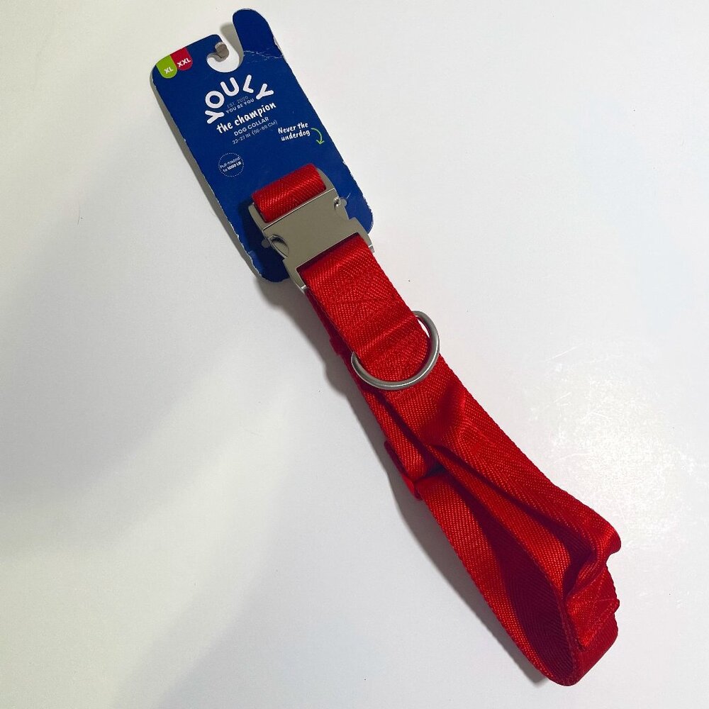 Youly XL Red Dog Collar